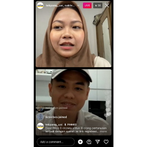 Instagram Live ‘Tanya Tekpang Yuk’ Bersama @naktekpang