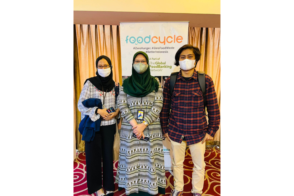 Dosen serta Mahasiswa Teknologi Pangan menghadiri Undangan Seminar oleh FoodCycle